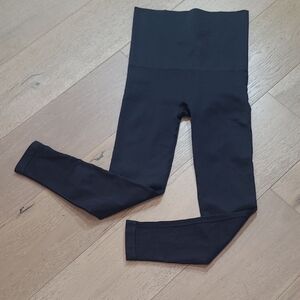 EUC Mother Tucker Shapewear Leggings Women's sz S Black Ultra High Waist Ankle